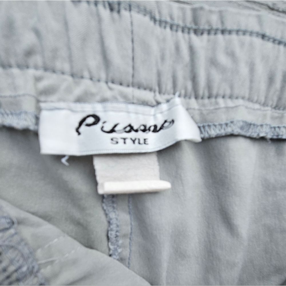 PICASSO Style Khaki workwear casual pant with elastic waistband pre loved unworn - Picture 8 of 8
